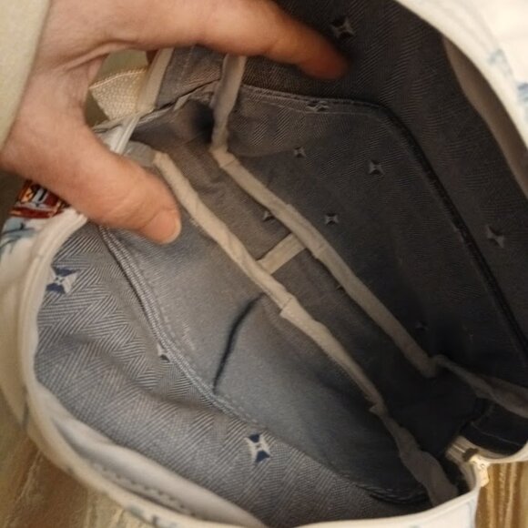 New Cowboy Rodeo Theme Mini Backpack Sling Bag Crossbody Red White Blue Rnchwear - Picture 7 of 7